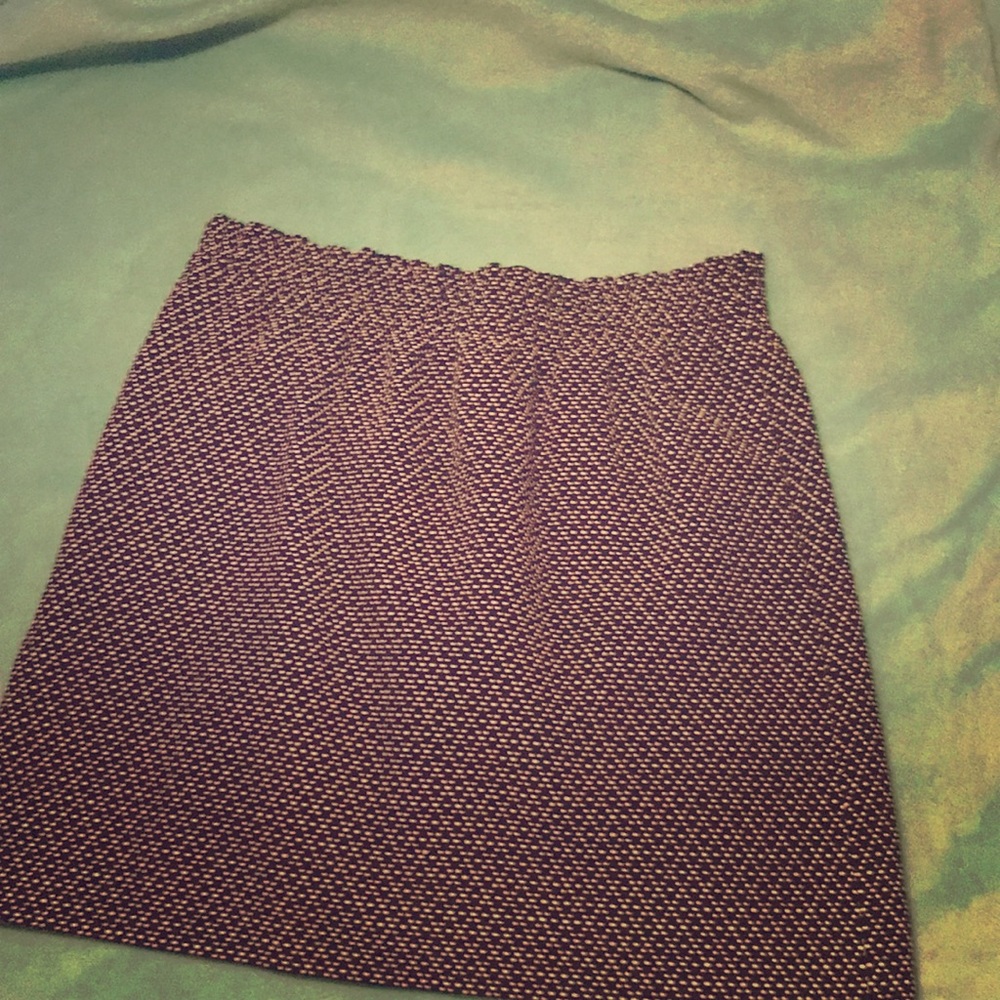J Crew polka dotted skirt size 10